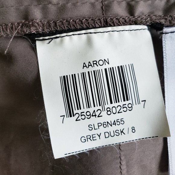 BCBGMAXAZRIA Aaron Grey Dusk Black Tiered Poplin Mini Sheath Dress 8 M L BNWT - Picture 15 of 16